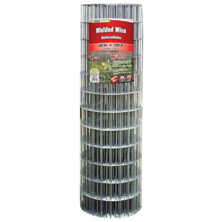 MIDWEST AIRLINES Midwest Air 48 in. x 100 ft. 4 x 2 in. Mesh Galvanized Welded Wire MI576671